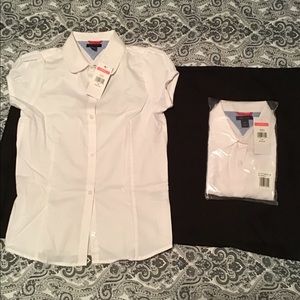 Tommy Hilfiger Shirts & Tops - Short sleeve school uniform shirt Tommy Hilfiger Shirts & Tops - Short sleeve school uniform shirt